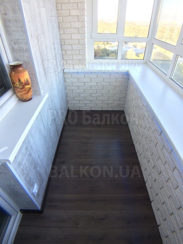 Балкон под ключ Киев ул.Левитана фото 05