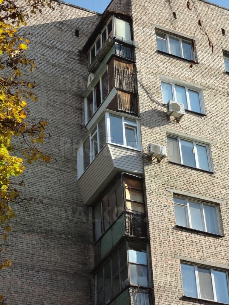 Вынос балкона по полу Киев Тулузы 4 фото 11