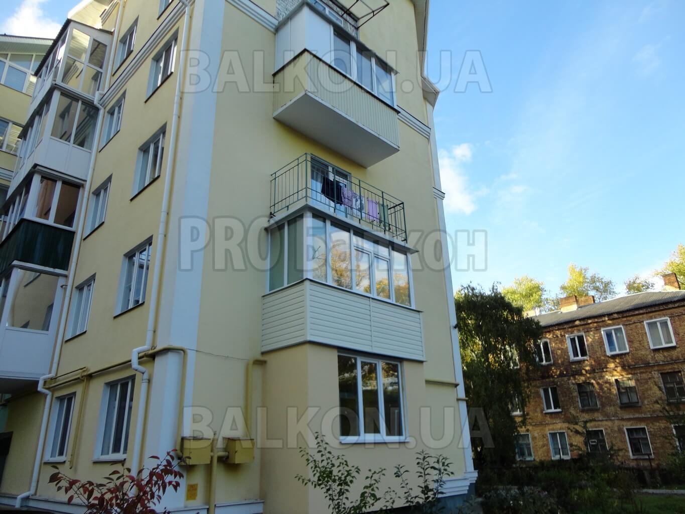 Фото Теплый балкон. Продление квартиры на балкон Чернигов Толстого 125 11