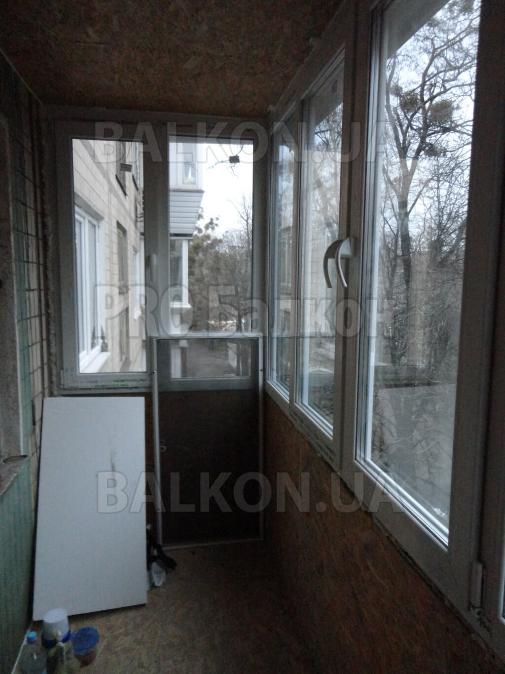 фото Теплый балкон. Продление квартиры на балкон Киев Шамрыло 05