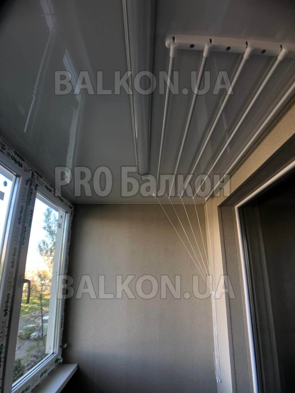 Ремонт балкона серия БПС в 16 этажке. Киев 08